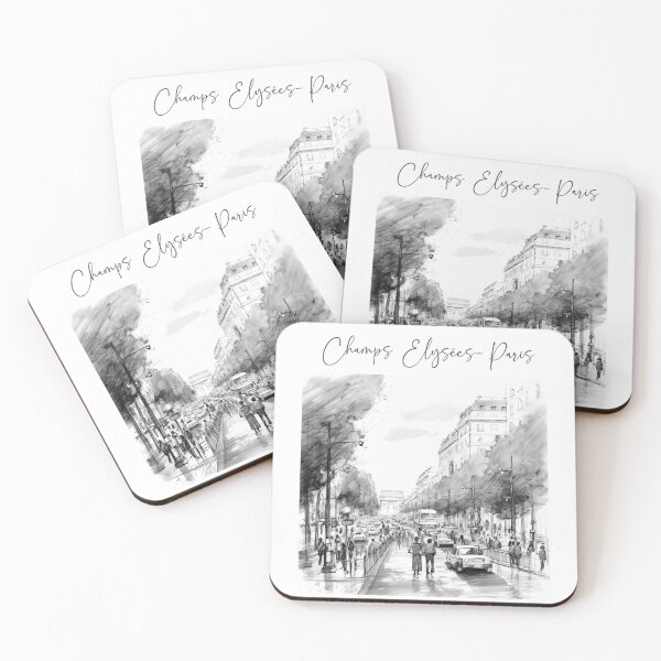 Item preview, Champs Elysées - Paris designed and sold by Sketch-Shack.