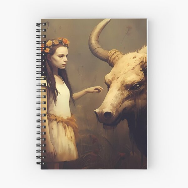 Item preview, The Girl and the Gentle Beast: A Tale of Connection designed and sold by Wallart-Nisyo.