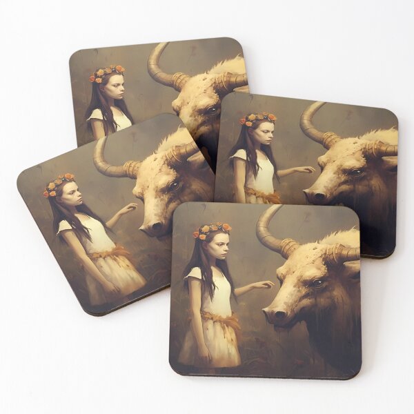 Item preview, The Girl and the Gentle Beast: A Tale of Connection designed and sold by Wallart-Nisyo.