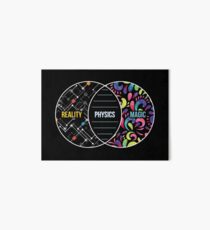 Physics Like Magic But Real - Funny Physics Pun Gift Art Board