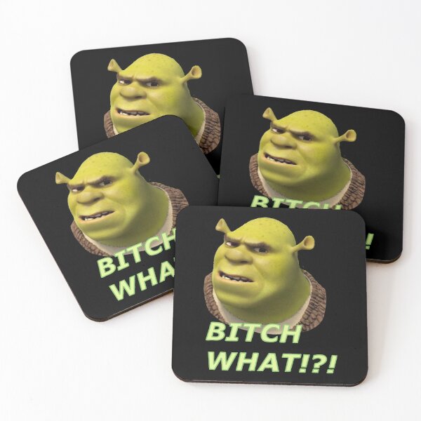 Item preview, Confused Shrek designed and sold by lintonwava.