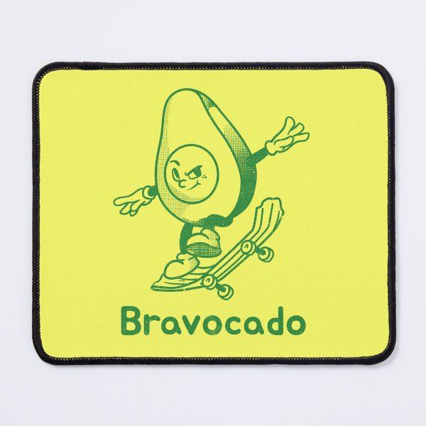 Item preview, Bravocado. Lovely Cool Skateboarding Avocado designed and sold by Rebel-Design.