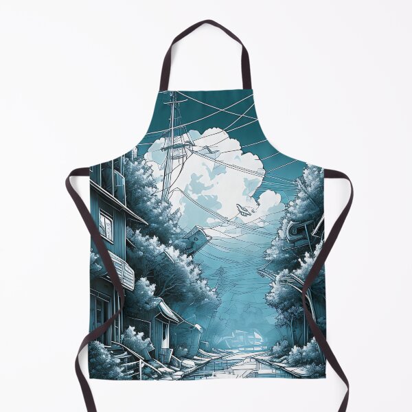 Item preview, Blue Village - Inkpunk designed and sold by CyberInc.