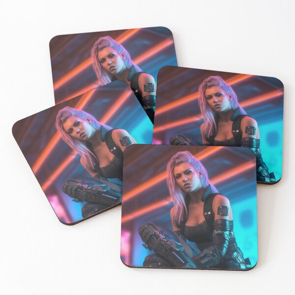 Item preview, Cyberpunk Girl #9 designed and sold by gentleman-rogue.