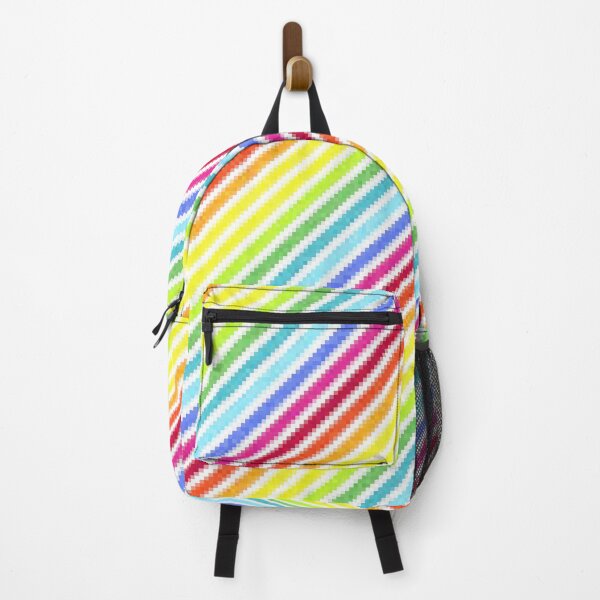 Item preview, Rainbow Pixel Stripes designed and sold by 2sweetsDesign.