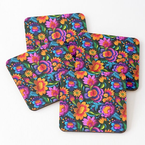 Item preview, Vibrant embroidery pattern designed and sold by ArtfulVixen.