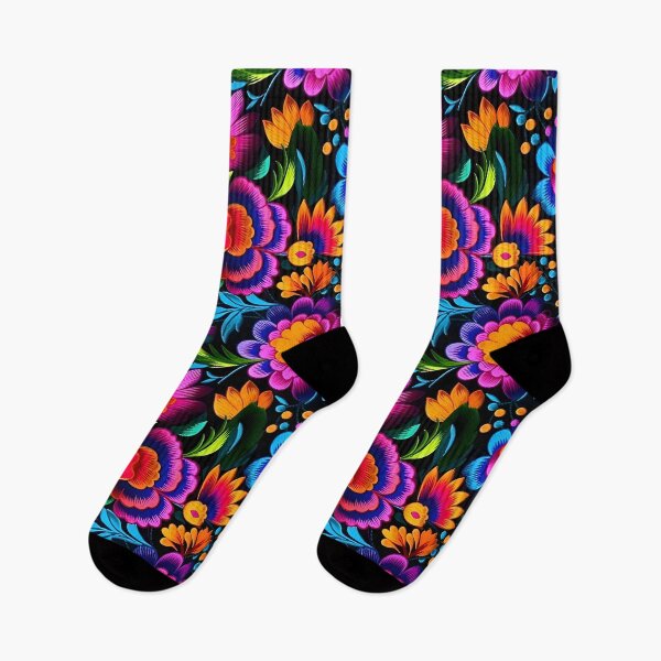 Item preview, Vibrant embroidery pattern designed and sold by ArtfulVixen.