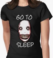 Jeff The Killer Women's Fitted T-Shirt