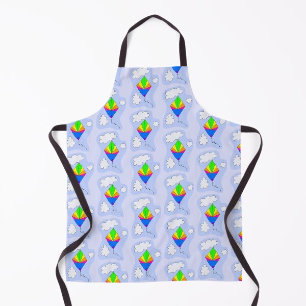 Item preview, Kite with Couds Drawing designed and sold by SunnieCoast.