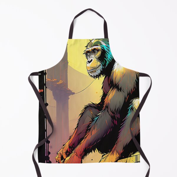 Item preview, Chimpanzee - Inkpunk designed and sold by CyberInc.
