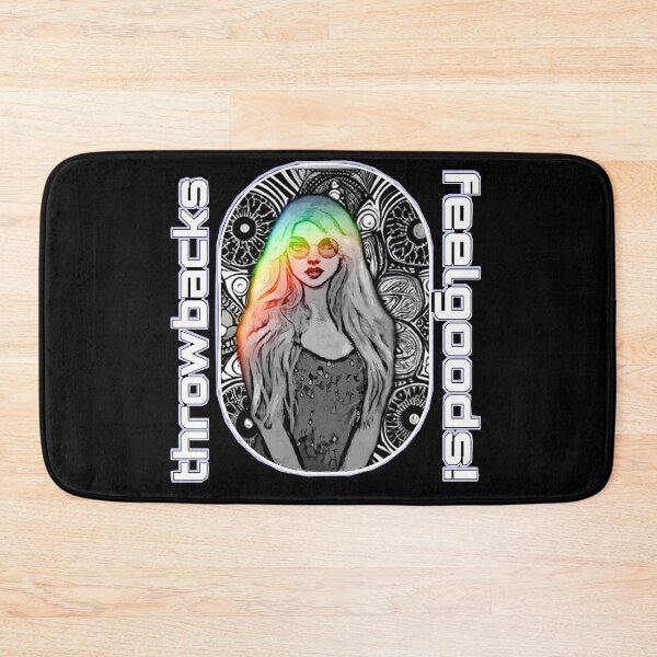 Item preview, Throwbacks Feelgoods - good memories - black and white photo collage with rainbow designed and sold by kikidu21.