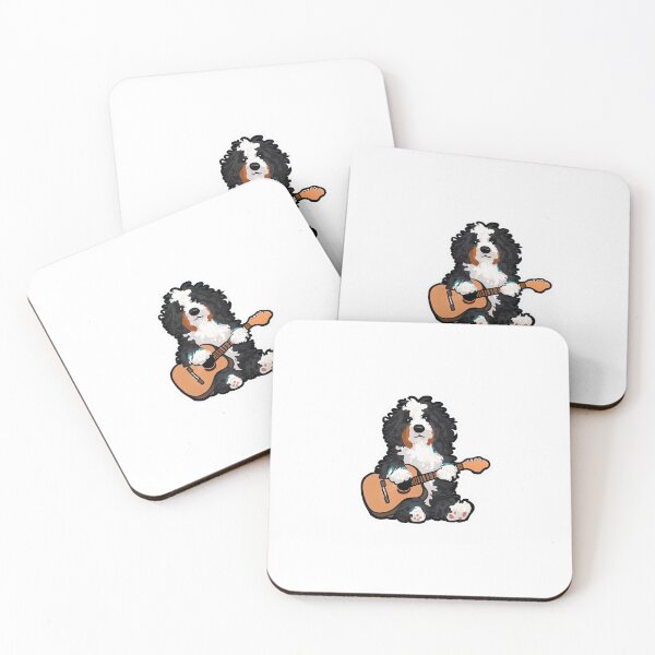 Item preview, Bernadoodle Playing a Guitar designed and sold by timgd22.