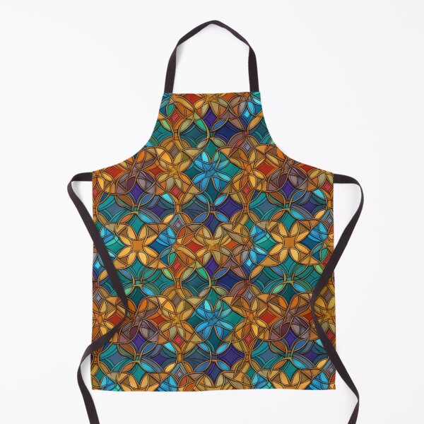Item preview, Vibrant Stained Glass Pattern Art designed and sold by GiveMeMood.