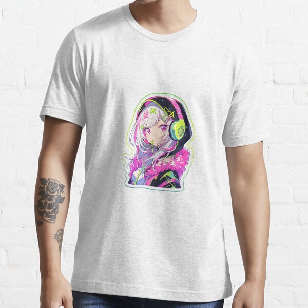 🖤 Emo T-shirt 🖤  Cenário anime, Anime