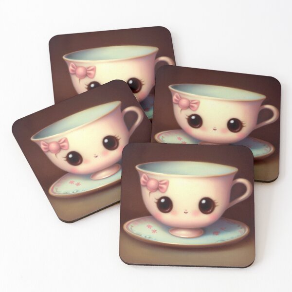 Item preview, Cute cup and saucer designed and sold by Donkey's Salad.