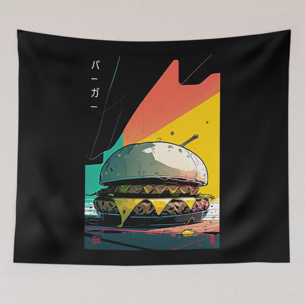 Item preview, Cyber Burger - Inkpunk designed and sold by CyberInc.