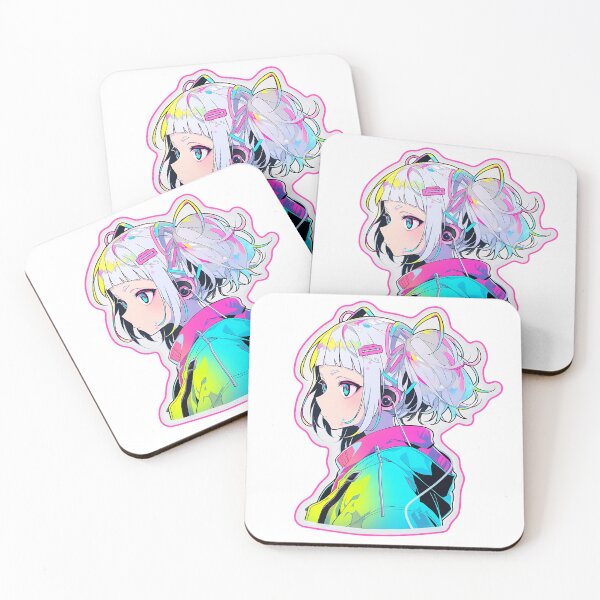 Artikelvorschau, Anime Candy Raver Girl Aufkleber entworfen und verkauft von Drahcnayel.