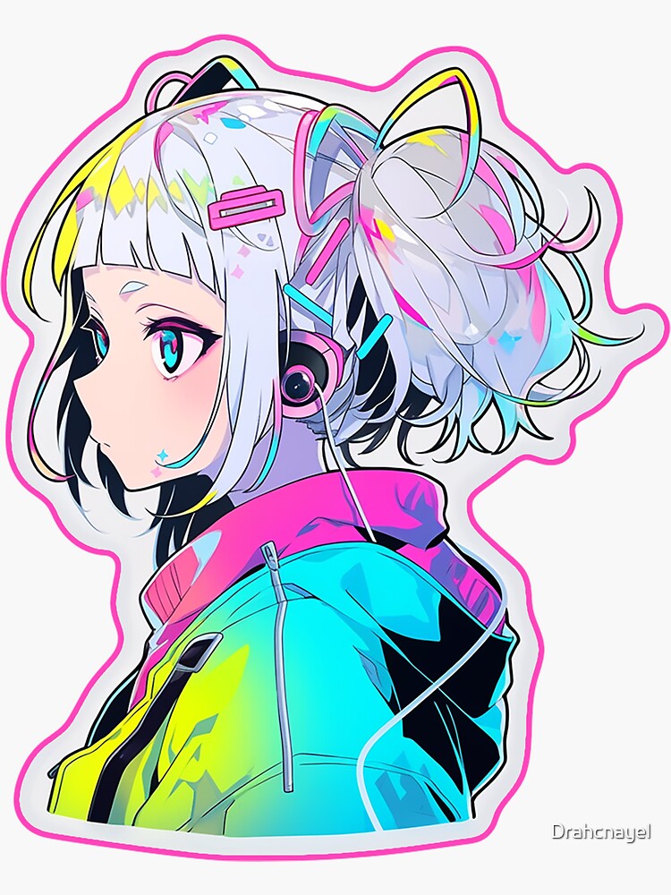 AI Art: 2000 ANIME RAVE GIRL VIBES IDKK by @Dominick Rivera | PixAI