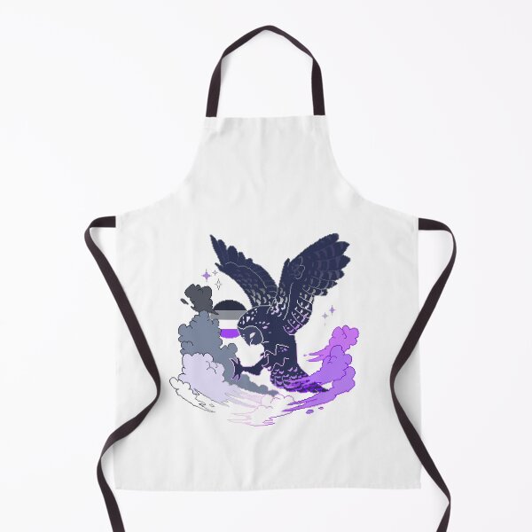 Item preview, Asexual Flag LGBT Pride Owl Pixel Art - Requested designed and sold by OceanicScribble.