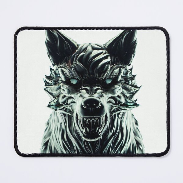 Item preview, Glass wolf digital art designed and sold by MantasDesign17.