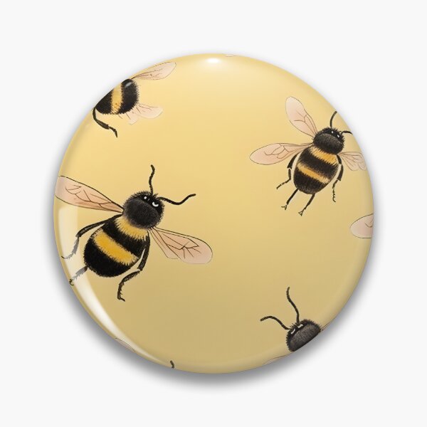 Item preview, Flying Bumble Bees Pattern designed and sold by victorsuarez.