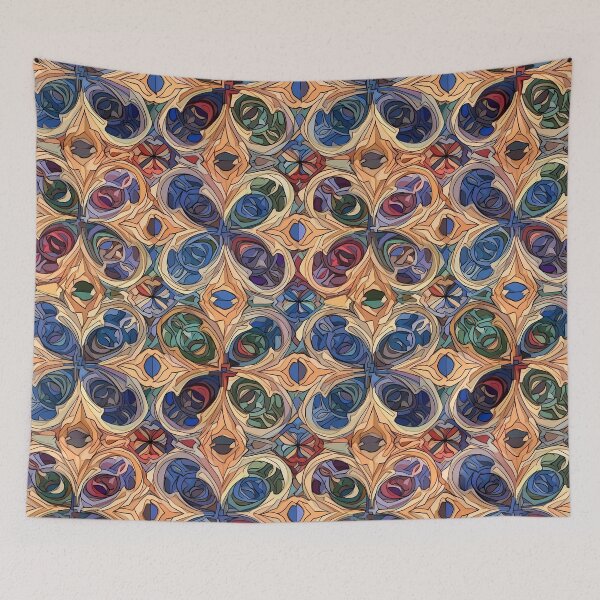 Item preview, Artistic Patterns: Expressive Prints designed and sold by GiveMeMood.