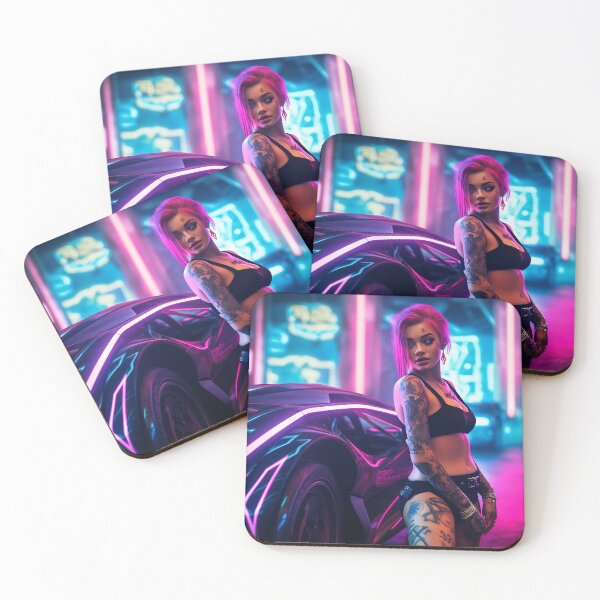 Item preview, Cyberpunk Girl #17 designed and sold by gentleman-rogue.