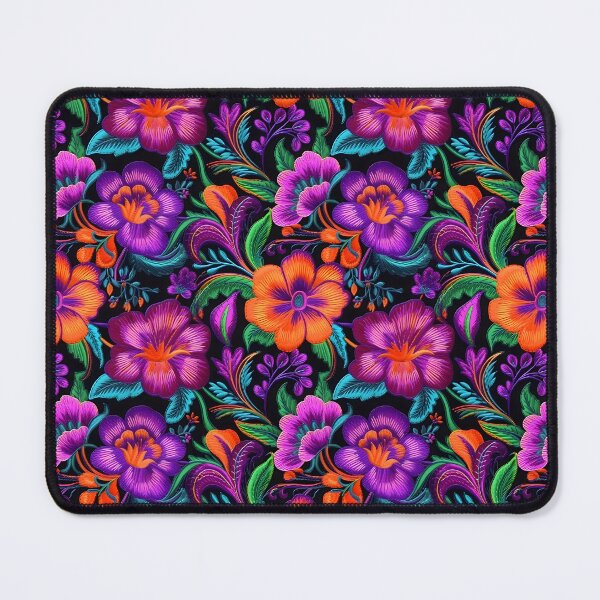 Item preview, Purple embroidered pattern designed and sold by ArtfulVixen.