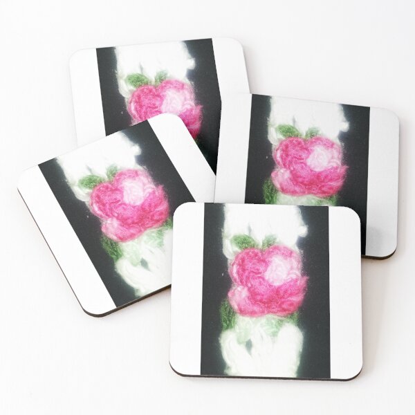 Item preview, Foto of wool rose designed and sold by JCKCreations.