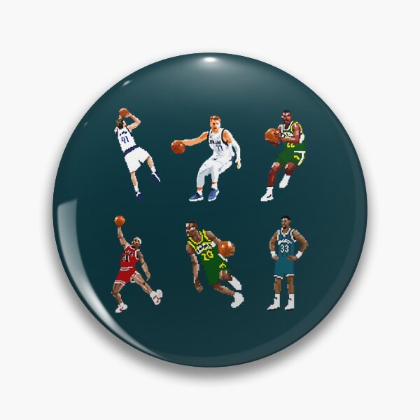 Item preview, Basketball Legends (Dirk Nowitzki, Luka Doncic, dennis, 90s, chicago bulls, chicago, vintage, pipp designed and sold by DaigleRoxanne.