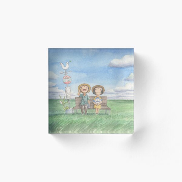Wind stop Acrylic Block