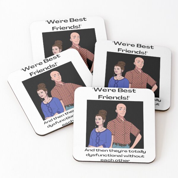 Item preview, Aiden and Taressa: We're Best Friends, and then they're totally dysfunctional without each other designed and sold by whatsfnext.