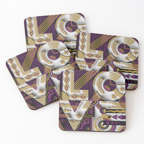 Item preview, Love Purple & Tan designed and sold by Daniel Pelavin.