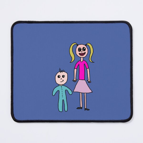 Item preview, Funny Baby Sitter with Child Drawing designed and sold by SunnieCoast.