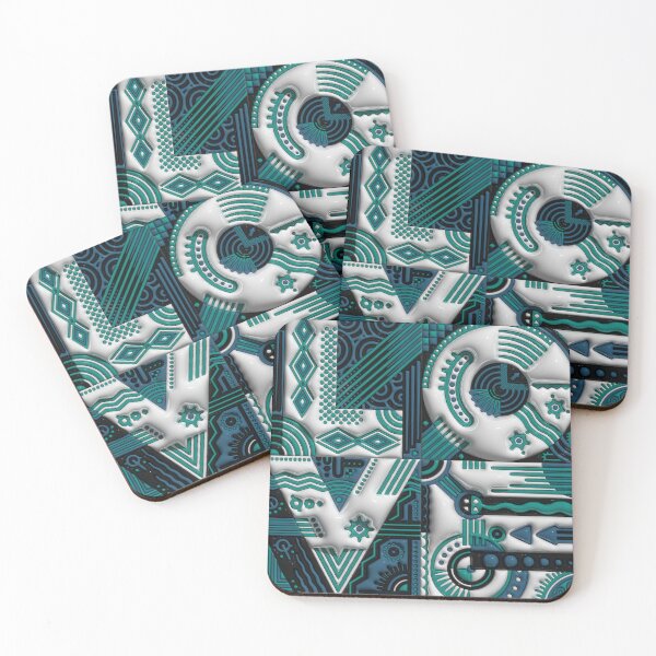 Item preview, Love Teal & Turquoise designed and sold by Daniel Pelavin.