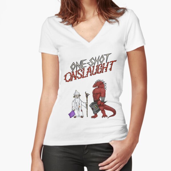 Lord Shaun Snow and Zarbanon Fitted V-Neck T-Shirt