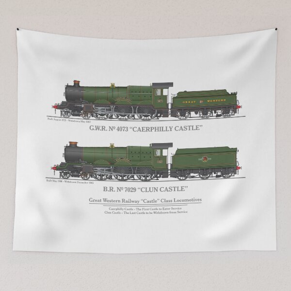 Item preview, The First and Last Castle Class Locomotives in Service designed and sold by Steve H Clark.