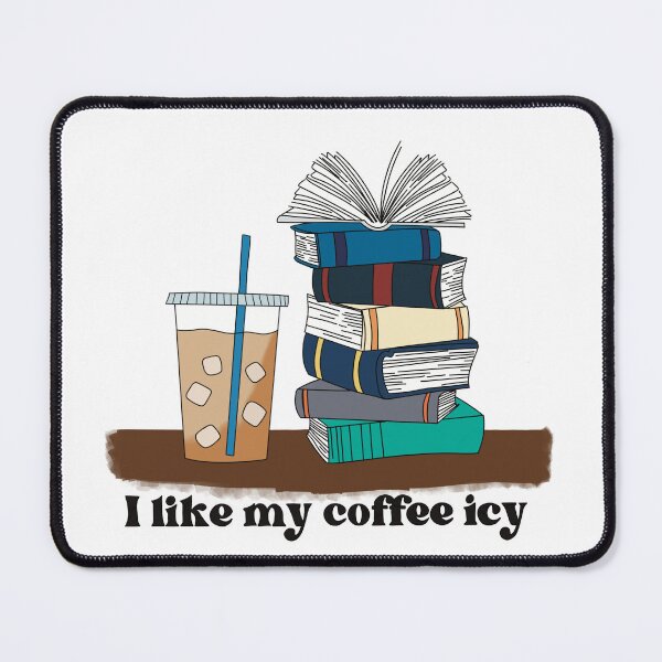 Item preview, Iced coffee and spicy books designed and sold by cjharbor.