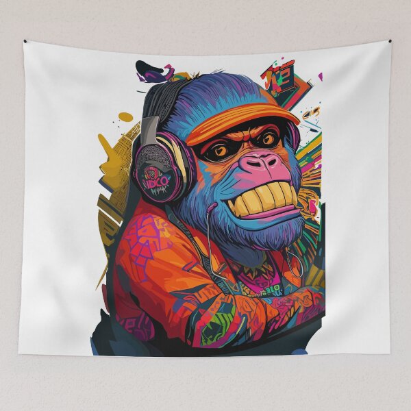 Item preview, Gorilla DJ Party designed and sold by printyai.