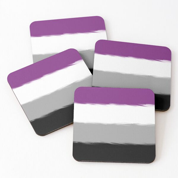 Item preview, Asexual Pride Oil Paint Style designed and sold by AStitchOfWisdom.