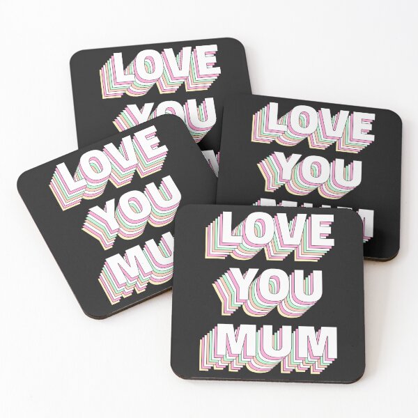Item preview, Love You Mum Layered Text designed and sold by PC-artist.