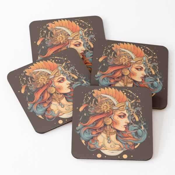 Item preview, Mitología griega Atenea designed and sold by CraftMiller.