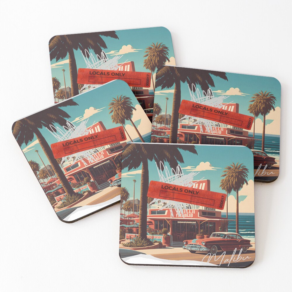Item preview, Coasters (Set of 4) designed and sold by InkedLab.