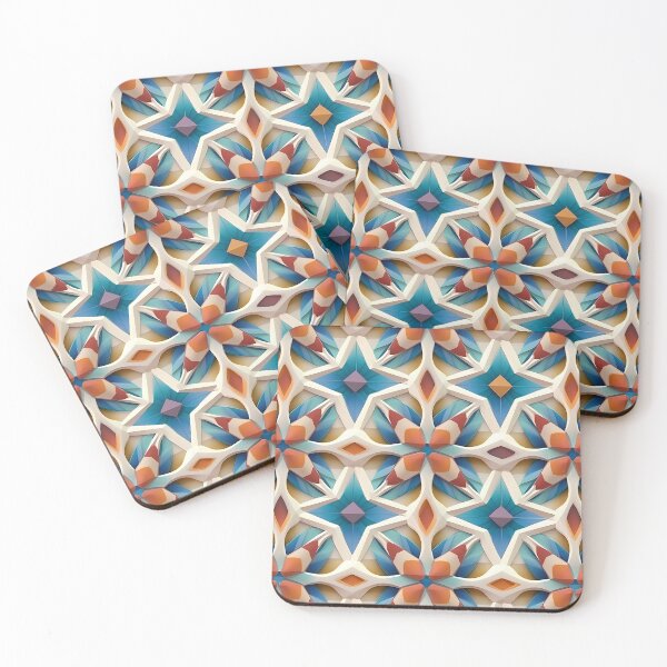 Item preview, Vibrant Geometric Art Prints: Abstract Patterns designed and sold by GiveMeMood.