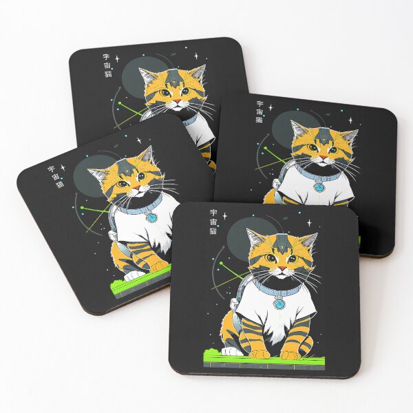 Item preview, Space Cat - Inkpunk designed and sold by CyberInc.