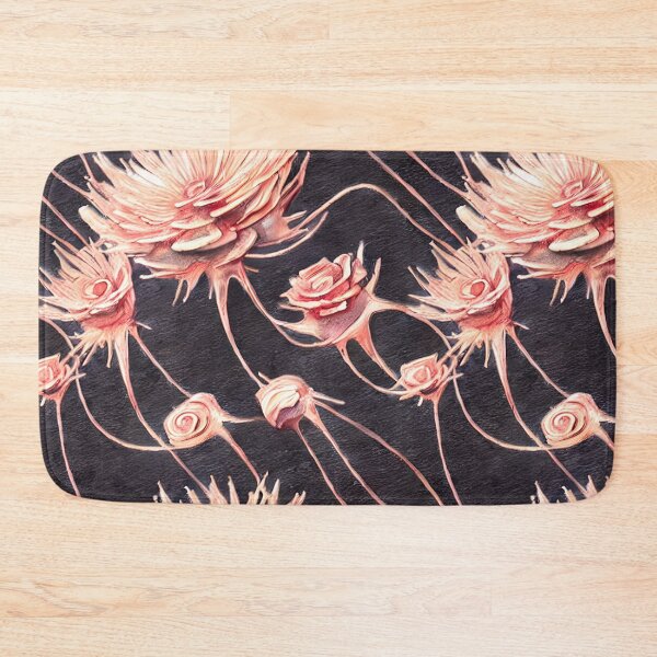 Artikelvorschau, Pinke Blumen entworfen und verkauft von Poetic Patterns Studio.