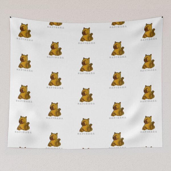 Item preview, capybara capybara capybara designed and sold by AngieJulio.