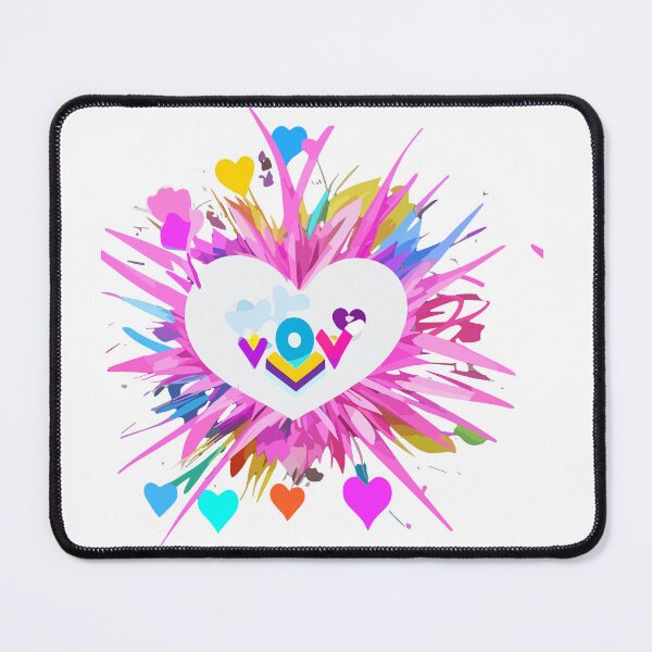 Item preview, Colorful Love Explosion designed and sold by printyai.