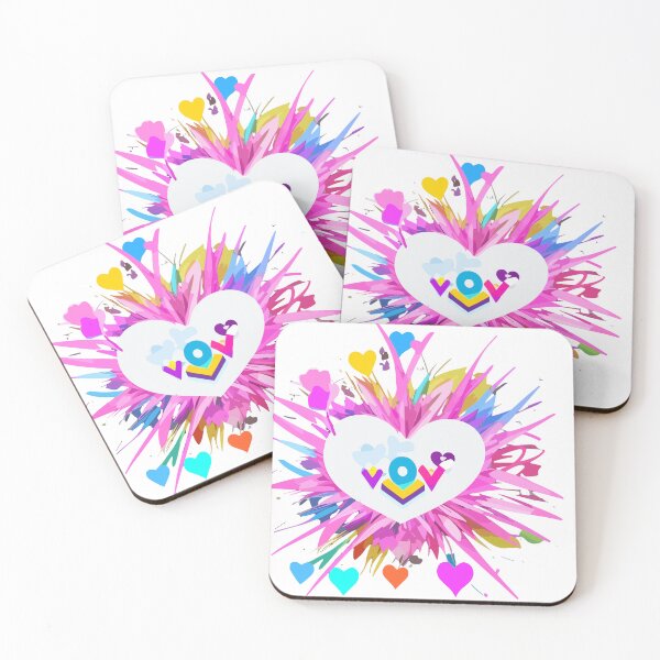 Item preview, Colorful Love Explosion designed and sold by printyai.