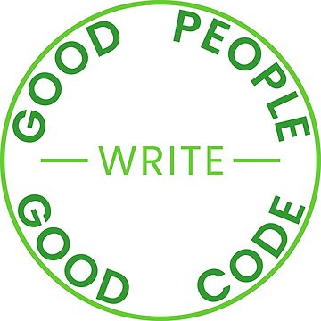 Artwork thumbnail, Good People Write Good Code - Node.js Edition Sticker by kartedrop